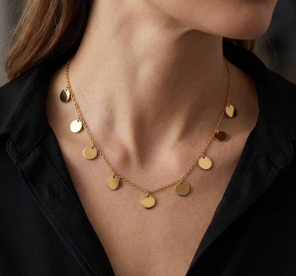 Dangle Disk Pendent