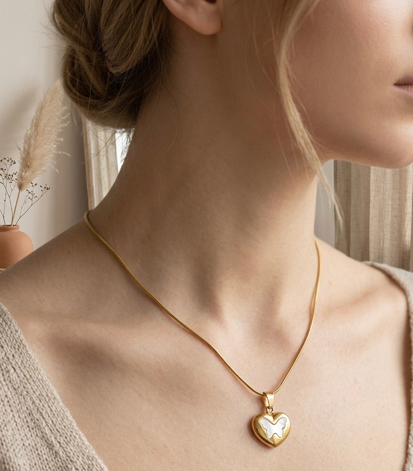 The Mariposa Soul Heart Necklace
