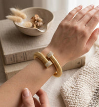 The Twisted Taper Bangle