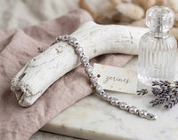 Lunar Halo Tennis Link Bracelet