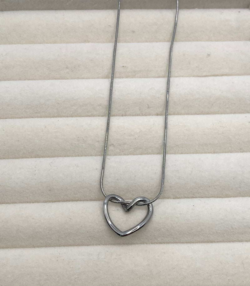 Entwined Heart(silver)