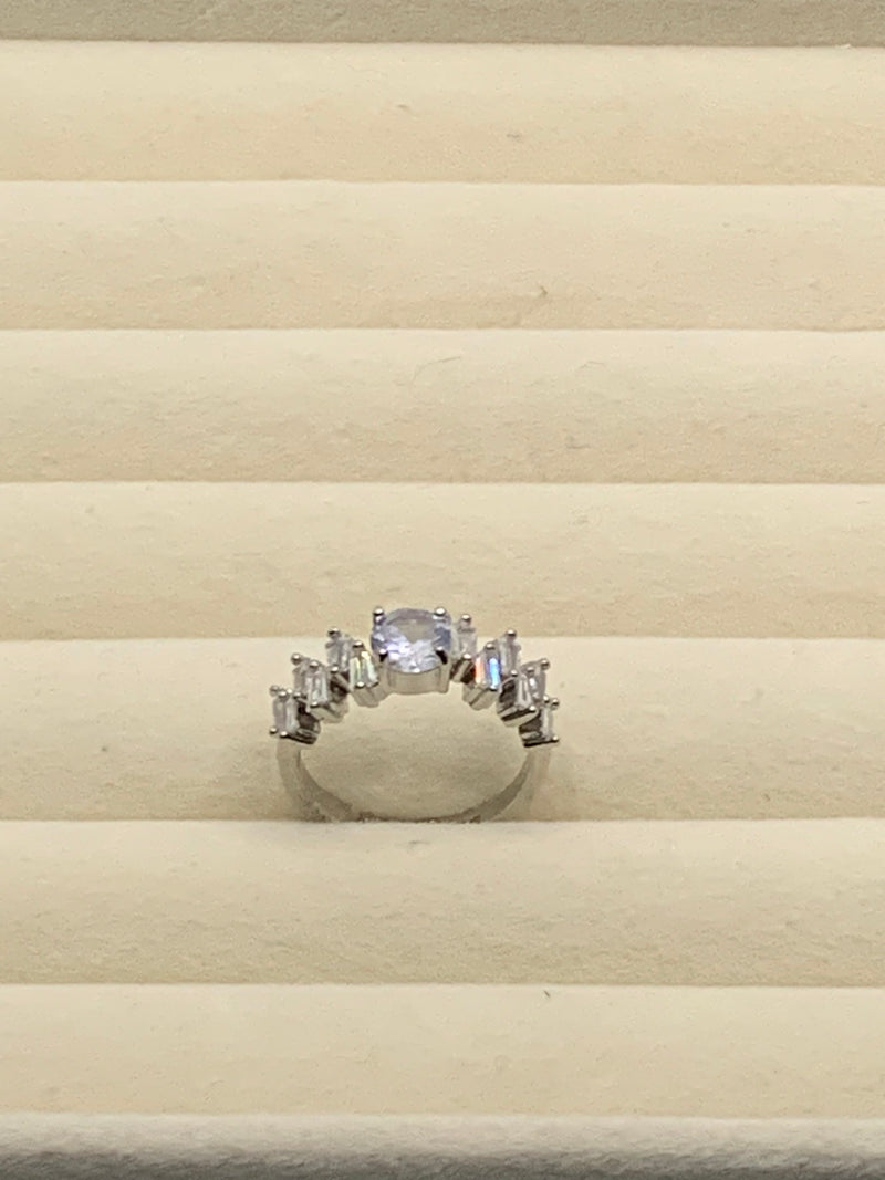 The Deco-Style Radiant Bypass Ring
