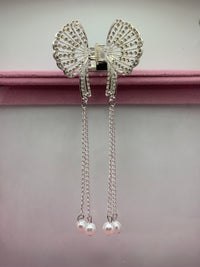 Butterfly Tassel Claw(silver)