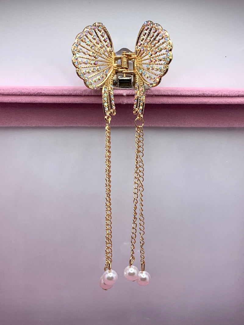 Butterfly Tassel Claw(Champagne)