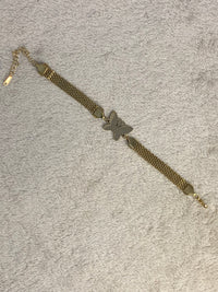 Butterfly Mesh Chain Bracelet.