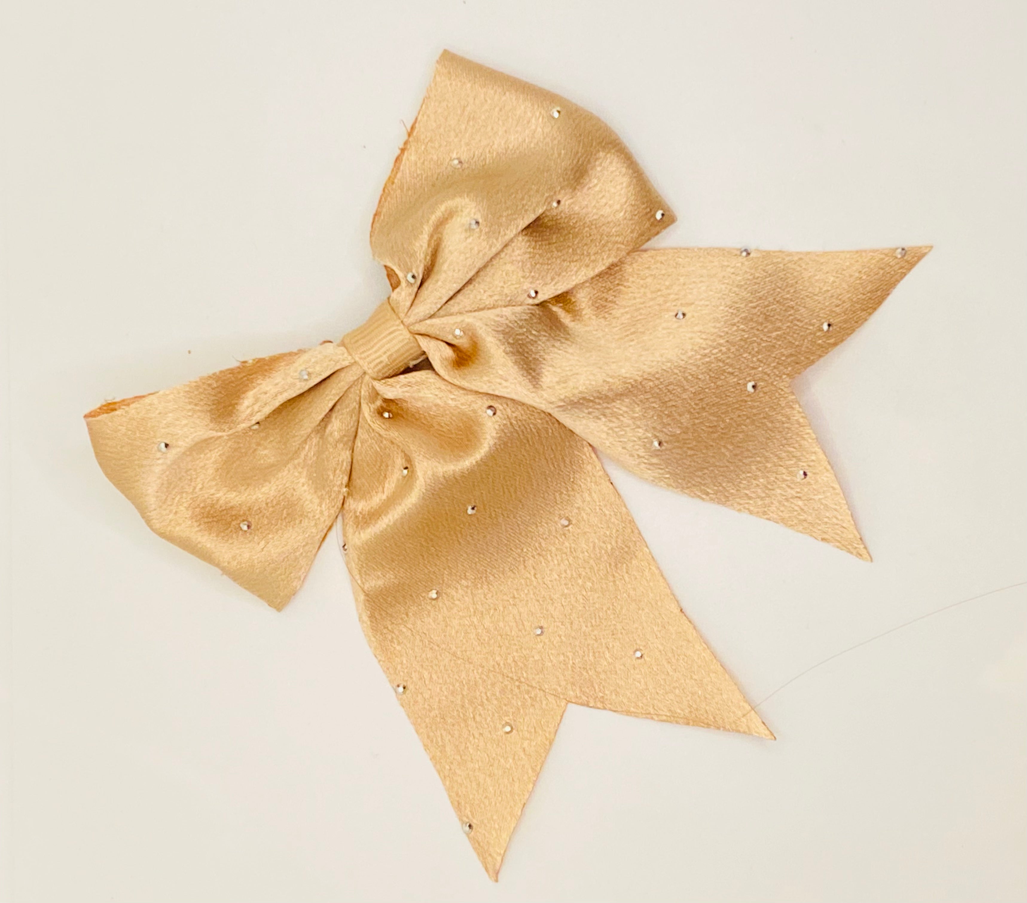The Pearl Mist Sparkle Bow (Golden)
