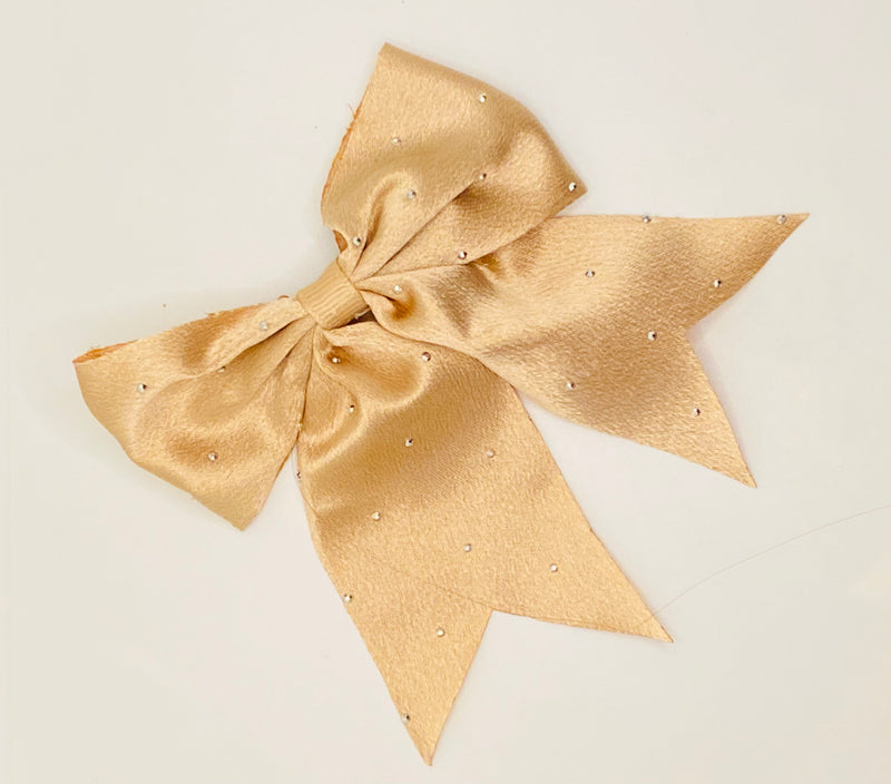 The Pearl Mist Sparkle Bow (Golden)