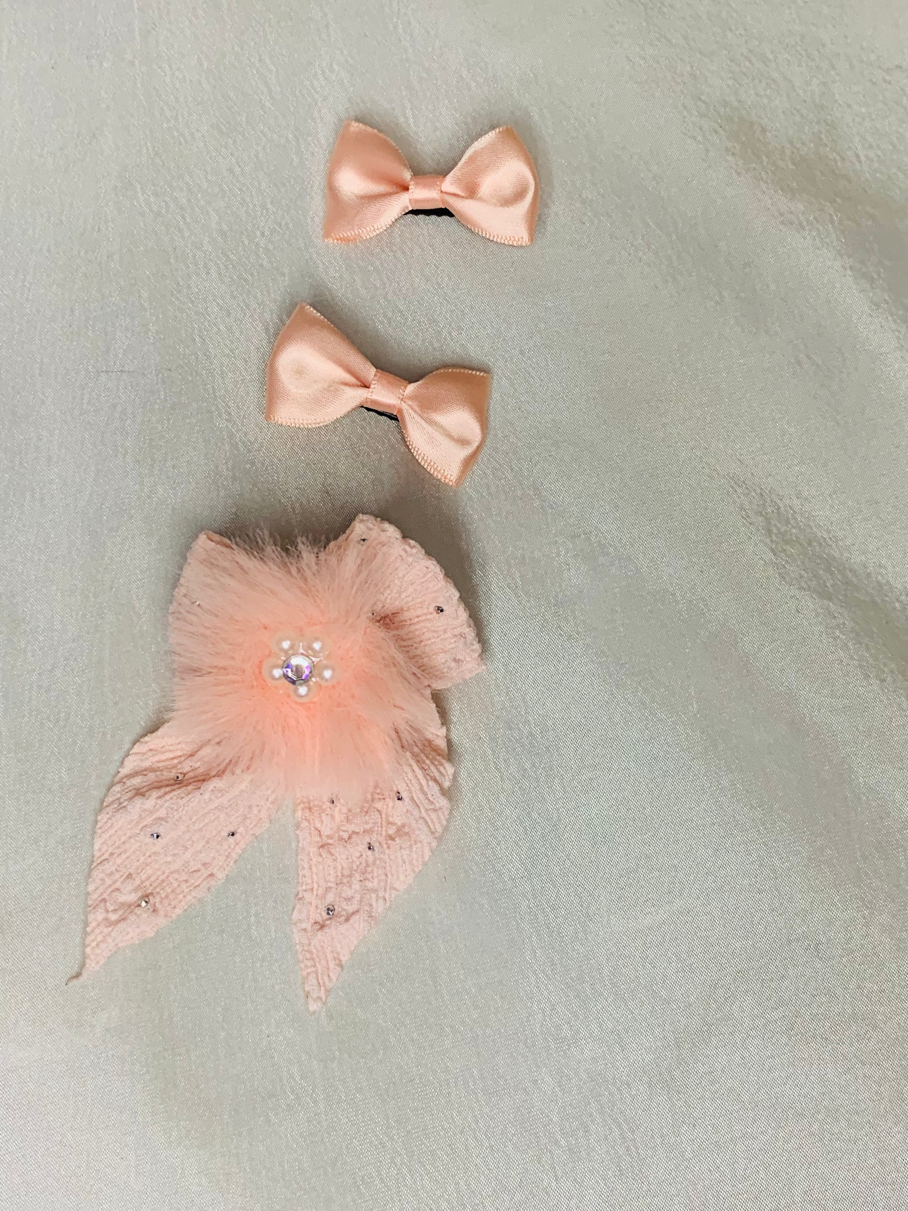 Bow Set(peach)