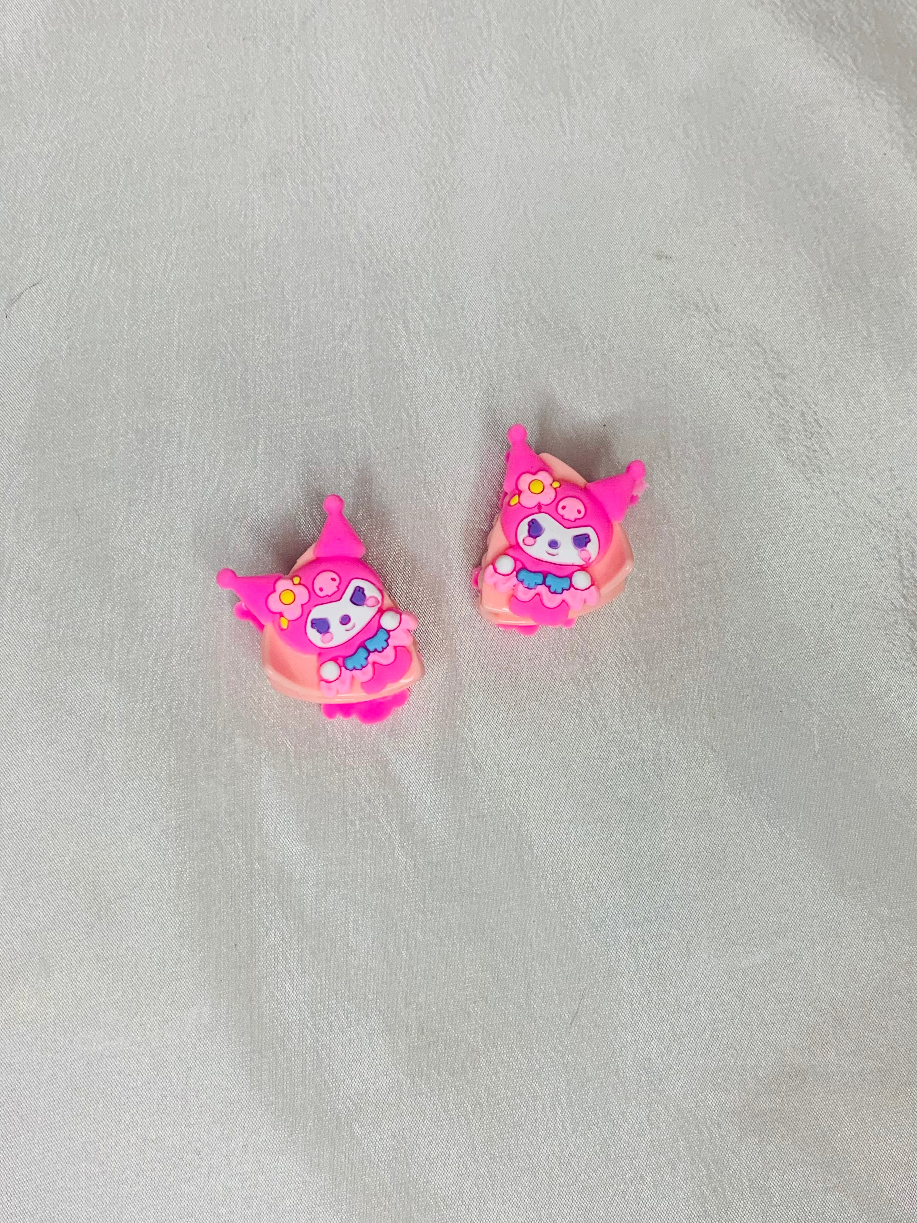 The Kawaii Crown Clips(pink)