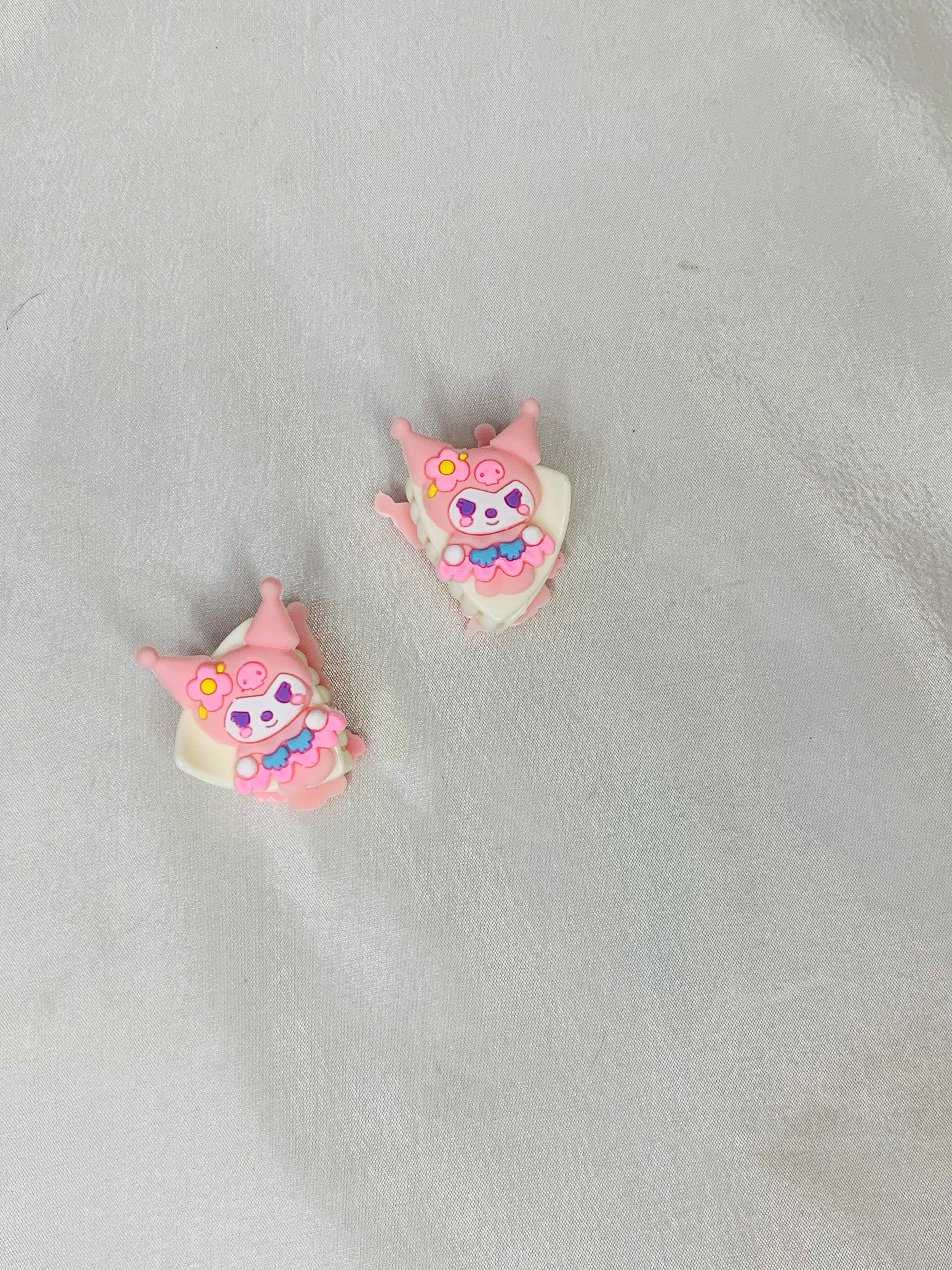 The Kawaii Crown Clips(white)