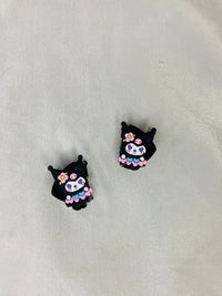 The Kawaii Crown Clips(black)